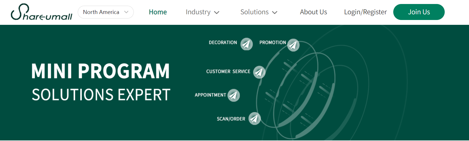 Know a website that runs on Mini Program E-Shop